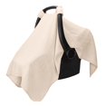 thumbnail image 1 of Funda de asiento de coche para bebés Comfy Cubs, suave bambú, rayón y arena, 1 of 5