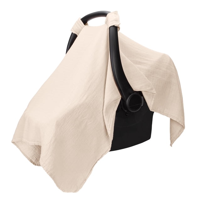 Funda de asiento de coche para bebés Comfy Cubs, suave bambú, rayón y arena