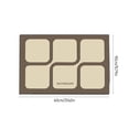 thumbnail image 3 of Bath Rugs Shower Room Bath Rug- Super Absorbent Dry- Rubber Backing Non Slip -Washable Bathroom Floor Mats- Shower Rug For In Front Of Bathtub-Shower Room -16x24-, 3 of 8