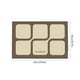 thumbnail image 3 of Xihbxyly Alfombra de Baño Superabsorbente y de Secado Rápido, con Base de Goma Antideslizante, Fácil de Limpiar, Multiusos para Baño, Cocina y Lavadero, Estilo Moderno, 40,6 X 60,9 Cm., 3 of 7