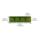 thumbnail image 2 of Xihbxyly Bolsa para Macetas Verticales, Bolsa de Jardín para Montaje En Pared, para Plantar Flores En Interiores y Exteriores, Decoración para Oficina y Hogar, Proyectos Ecológicos, Multiusos, Materi, 2 of 2