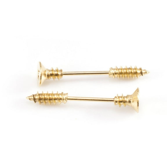 Nipple Barbell  Screw Bar Design Stainless Steel 16G