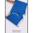 thumbnail image 5 of JUUYY Men's Underwear Boxer Briefs,Regular Leg,Breathable Soft Moisture-Wicking Cotton Underwear For Men Blue M, 5 of 9