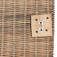 thumbnail image 5 of Baxton Studio Cantara Modern Bohemian Natural Rattan Queen Size Standalone Headboard, 5 of 9
