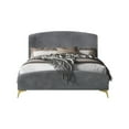 thumbnail image 4 of Waylon Upholstered Panel Bed Black Queen, 4 of 5
