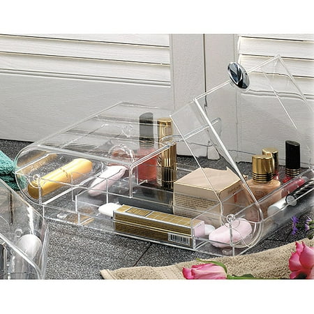 Walmart cosmetic organizer BHG shop; Generic. Cosmetic Organizer Large $ $ at Walmart See it Now. Store and organize your make-up and other essentials in this cosmetic box. Made from heavy duty clear plastic. 16 compartments to hold a lot of items. Perfect for make-up and jewelry. The Large Cosmetic Organizer Drawers are just what you need to get your.
