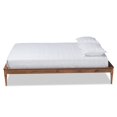 thumbnail image 3 of Baxton Studio Tallis Walnut Brown Finished Wood King Size Bed Frame, 3 of 10