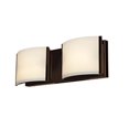 thumbnail image 1 of Access Lighting 62292LEDD-BRZ-OPL Nitro2 LED 16 in. Bronze Vanity Wall Light, 1 of 1