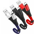 LUODU Charge Cord Small Extension Cord Phone Cords Garage Band Battery