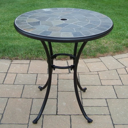 Oakland Living Stone Art 26 in. Patio Bistro Table ... Oakland Living Stone Art 26 in. Patio Bistro Table ... on Oakland Living Bistro Set id=73211