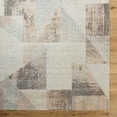thumbnail image 6 of Livabliss Washable Rugs for Living Room, 7x9 Lillian Modern Brown Area Rug, Bedroom Dining Room Home Decor Stain Resistant Carpet (6'7" x 9'), 6 of 7