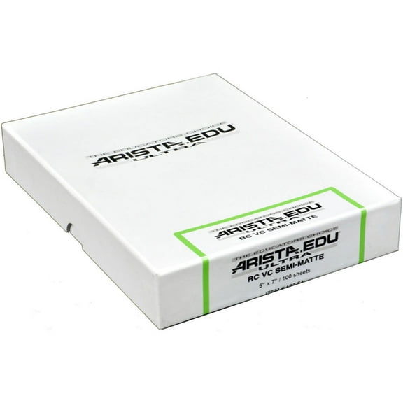 Arista EDU Ultra VC RC Paper, 5x7", Semi-Matte , 100 Sheets