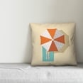thumbnail image 2 of Creative Products Retro Beach Umbrella 16x16 Indoor / Outdoor Pillow, 2 of 2