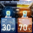 thumbnail image 3 of Car Windshield Sunshade, Flag Pattern Front Auto Car Window Sunshade, Sun Visor Foldable Sunshade Protector (59x33.5in), 3 of 11