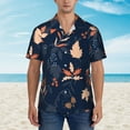 thumbnail image 4 of Balery Men'S Summer Hawaiian Shirts Short-Sleeve Design Name Printed Casual Shirts - Size Name, 4 of 9
