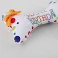 thumbnail image 6 of Birthdays Style Dog Birthday Toys Soft Cotton Filled Squeaky Play Puzzle Plush Embroidery Bone Cake Dog Dog Christmas Squeaks Dog Crinkle Holiday Dog for Small Dogs Light up Dog for Aggressive Chewers, 6 of 9