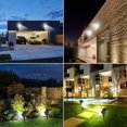 thumbnail image 5 of Solar Spotlight Outdoor Garden Landscaping Lights, 2pcs LED Landscape Lighting Garden Solar Spotlight Outdoor IP65 Waterproof Aisle Lighting Garden Pa, 5 of 5