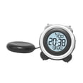 thumbnail image 2 of Reloj Despertador Digital Soledad Redondo Multifuncional Negro, 2 of 10