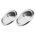 thumbnail image 4 of Miangastore 2 Pcs Couvercles de Remplacement en Acier Inoxydable pour Gobelet Couvercles de Tasse en Acier Inoxydable, 4 of 9