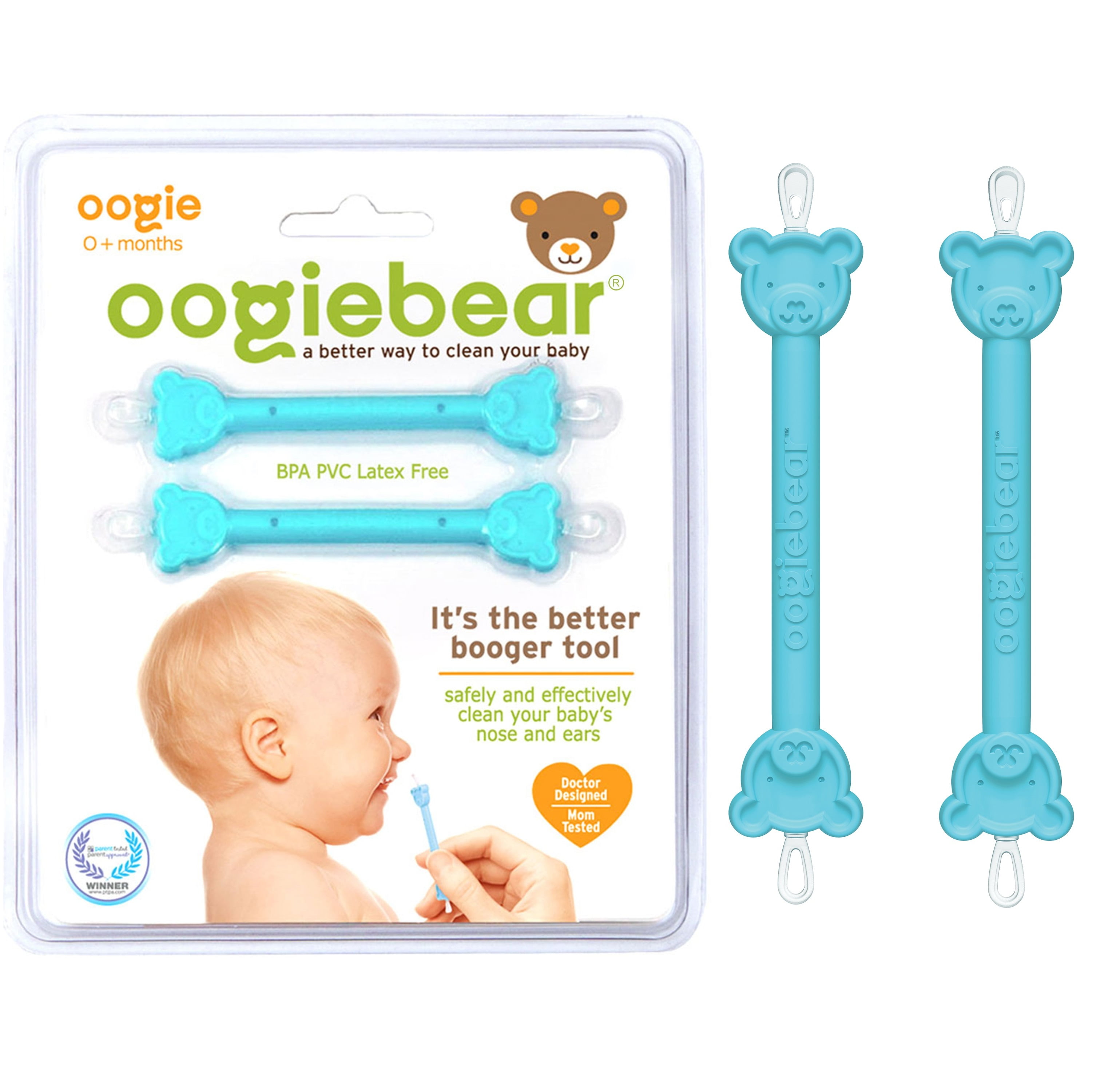 oogiebear Baby Ear Cleaner & Nose Booger Remover Tool ~ From Authorized Retailer 