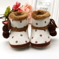 thumbnail image 3 of Ame Newborn Baby Boys Girls Winter Boots Soft Bottom Baby Girls Moccasin Warm Boots Non-slip Booties, 3 of 8