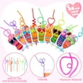 thumbnail image 4 of Paquete de 36 tarjetas de regalo para el día de San Valentín con pajitas reutilizables JOYIN, 4 of 9