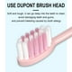 thumbnail image 5 of Cepillo de dientes eléctrico potente para adultos con temporizador, 5 modos, cargador USB, recargable, cabezales de repuesto, mango, 5 of 9