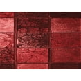 thumbnail image 1 of Ahgly Company Machine Washable Indoor Rectangle Transitional Cranberry Red Area Rugs, 5' x 7', 1 of 7