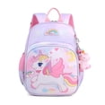 thumbnail image 1 of Mochila de unicornio YONGSHENG rosa de dibujos animados para niñas tamaño 25*14*31cm, 1 of 5