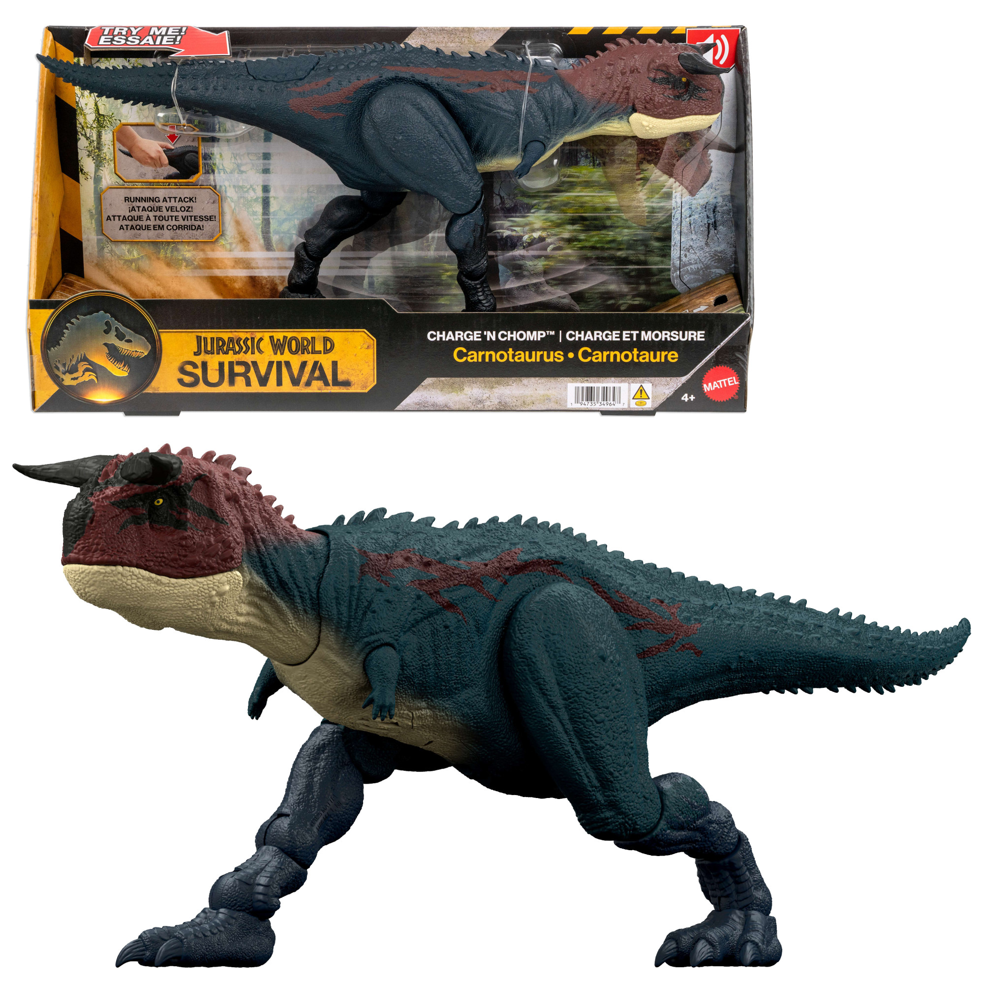 Jurassic World Rebirth Basic – Action Figure Mosasaurus 30,5 Cm, Dinosauro Giocattolo Con Articolazioni Mobili, Per Bambini 4+ Anni