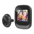 thumbnail image 5 of CHAO Mini cámara de puerta con visor de mirilla digital de 2,4 pulgadas, vídeo remoto inalámbrico inteligente, timbre inteligente, intercomunicador visual para el hogar, visión nocturna HD, timbre de, 5 of 5