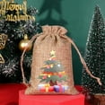 thumbnail image 2 of SUSHANG Christmas Burlap Bag Set with Drawstring Advent Calendar Small Cloth Bags for Holiday Decoration Perfect Christmas Gift Bags for Candy and Small Gifts and Material a Festive to Any Home Ideal, 2 of 7