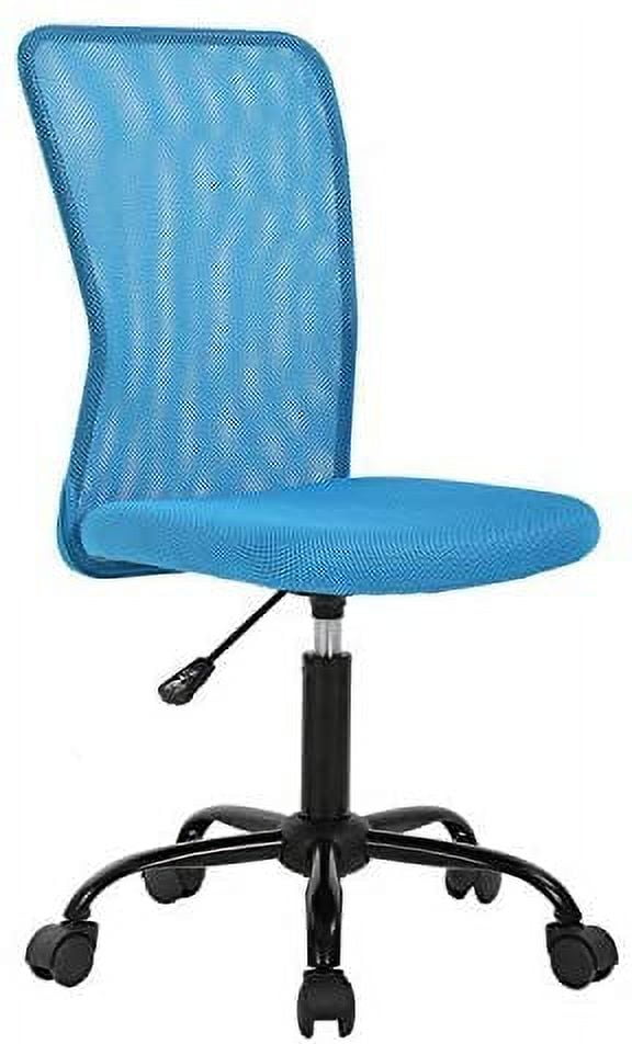 Home Office Chair Mid Back Mesh Desk Chair Armless Computer Chair ...