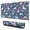 DarkBlue Cartoon Dinosaurs-1, variant on Long Mouse Pads for Desk,DarkBlue Cartoon Dinosaurs Text Pattern Desk Mats on Top Of Desks, Desk Mouse Pad Extra Large with 3mm Non-Slip Base and Stitched Edge for Gaming,Office,Work,Home 31.5"x15.7"