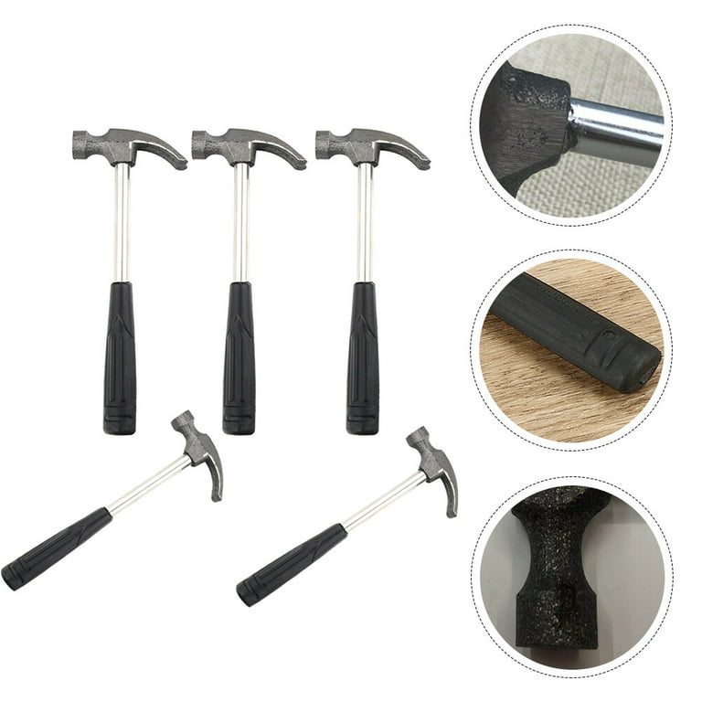 5pcs Mini Claw Small Hammer Hammer for Seamless Nails Small Hammer for Home, Size: 19x7cm