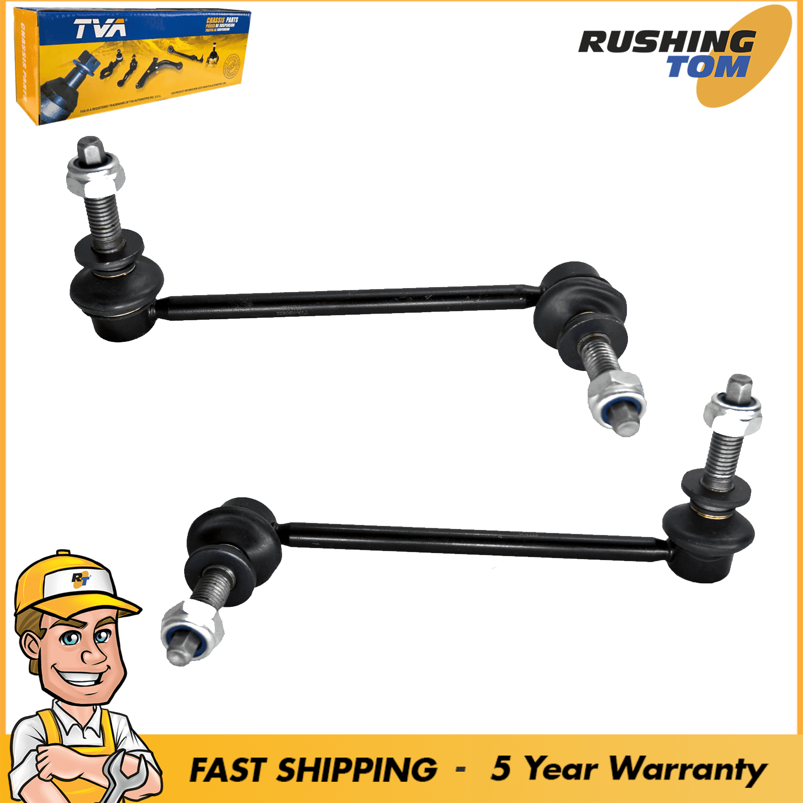 2 Front Sway Bar Link Kit fits Chrysler 300 Dodge Challenger Charger