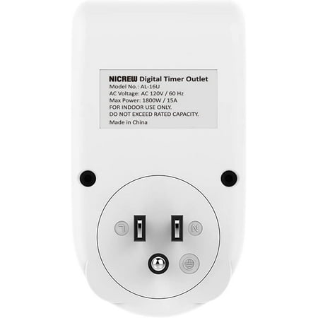 nicrew 15a 1800w