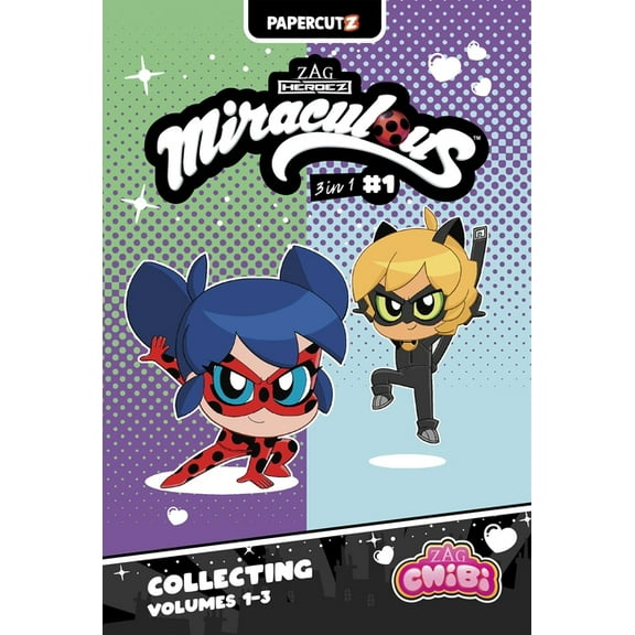 Miraculous Chibi 3 in 1 Vol. 1, (Paperback)