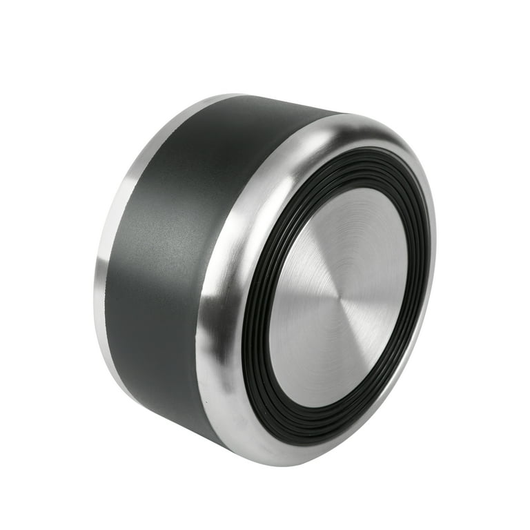 Metal ball top for dog bowl