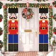 thumbnail image 6 of Christmas Nutcracker Banner Decorations Outdoor -Soldier Nutcracker Christmas Banner for Front Door Yard Porch Garden Indoor Kids Party, 6 of 6