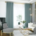 thumbnail image 7 of SPRING PARK Solid Color Window Curtain Curtains Drapes Living Room Blackout Home Decor, 7 of 7