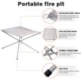 thumbnail image 5 of nipocaio Outdoor collapsible campfire pit, used for camping and barbecue, 5 of 5
