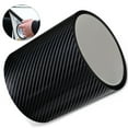 thumbnail image 2 of 1 pcs Car Sticker Carbon Fiber Rubber Door Entry Guards Scratch Cover Protector Paint Threshold Guard,Car Bumper Door Guard/Rear Bumper Guard Scratch Scratch Protection Strip, 2 of 9