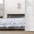 thumbnail image 3 of nuLOOM Beatrix Modern Striped High/Low Area Rug, 5' x 8', Blue, 3 of 9