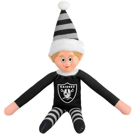 - Forever Collectibles NFL Team Elf, Oakland Raiders