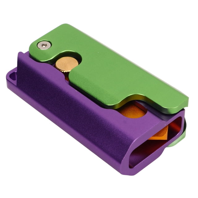 Juguete de cuchillo sensorial de gravedad aleación de aluminio sonido nítido cabeza retráctil meditación alivio de la ansiedad cuchillo de gravedad hoja de seguridad ANGGREK Otros