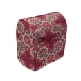 thumbnail image 1 of Mandala Stand Mixer Cover, Round Floral Motifs in Vibrant Colors Paisley Inspired Folkloric Ornament, Kitchen Appliance Organizer Bag Cover with Pockets, 5 Quarts, Pink Seafoam Peach, by Ambesonne, 1 of 4