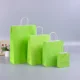 thumbnail image 3 of Bolsas de regalo de papel Kraft con asas, 10/20/30/50 unidades, para compras, manualidades, color marrón y blanco, para fiestas, suministros navideños, 3 of 5