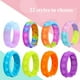 thumbnail image 3 of Juguete antiestrés de burbujas para niños, pulsera de silicona colorida para aliviar la ansiedad, sensorial para autismo, TDAH, 3 of 4