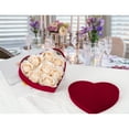 thumbnail image 5 of 4 Pcs Heart Shaped Gift Boxes with Lids Red Velvet Nesting Gifts Box for Presents Birthday Wedding Valentines Christmas Party Favor Boxes, 5 of 7